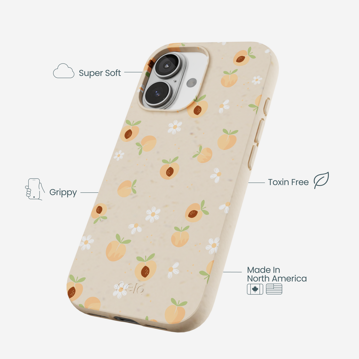 Seashell Feeling Peachy iPhone 17 Case