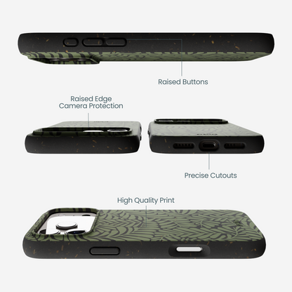 Black Fern Dreams iPhone 17 Pro Max Case