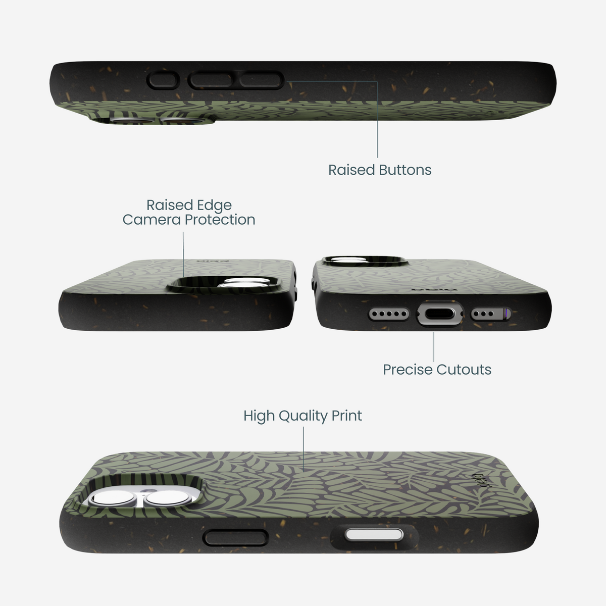 Black Fern Dreams iPhone 17 Case