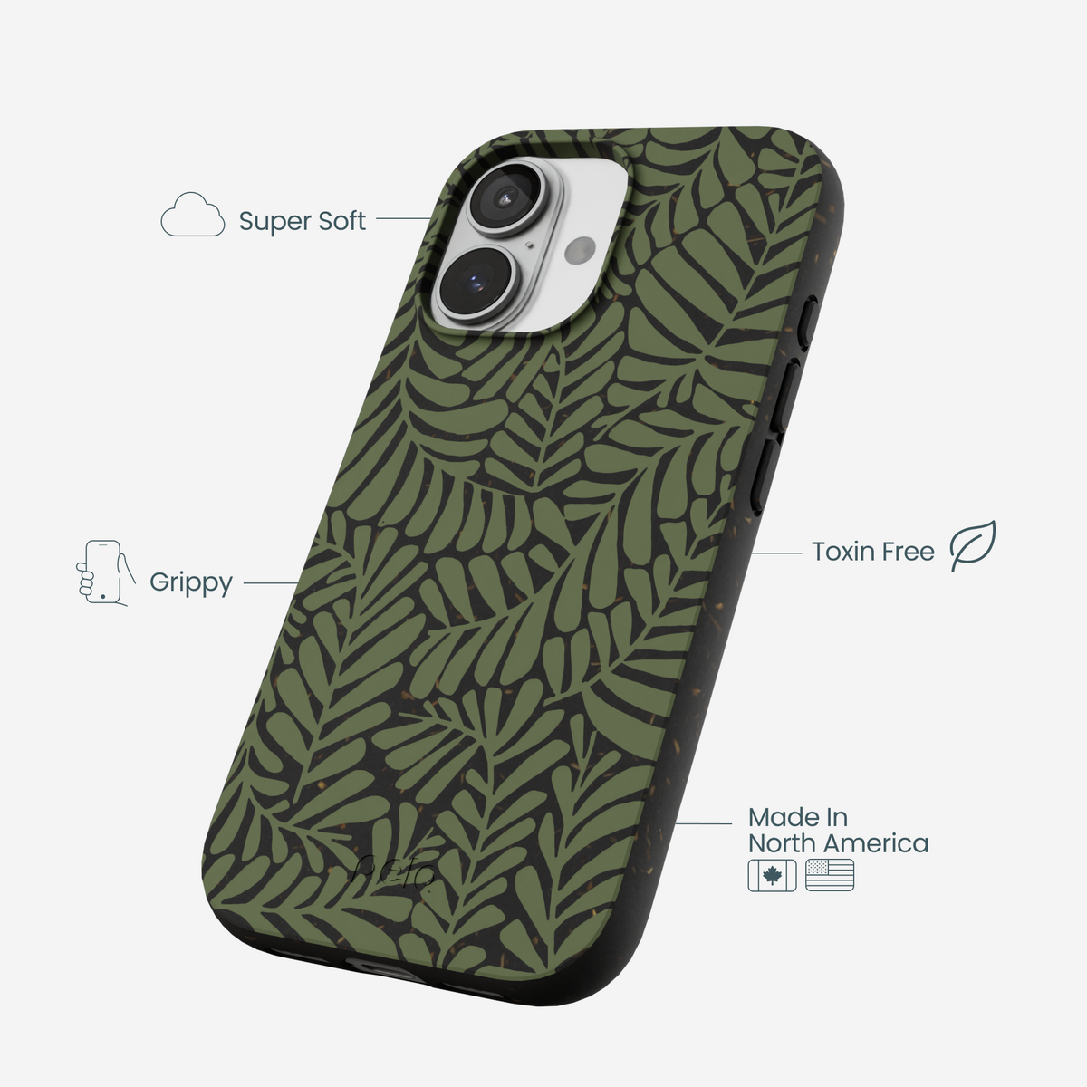 Black Fern Dreams iPhone 17 Case