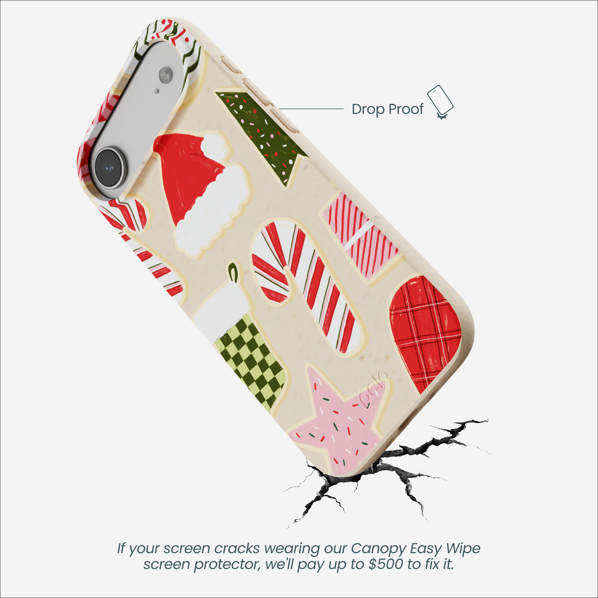 Seashell Festive Cookies iPhone Air Case