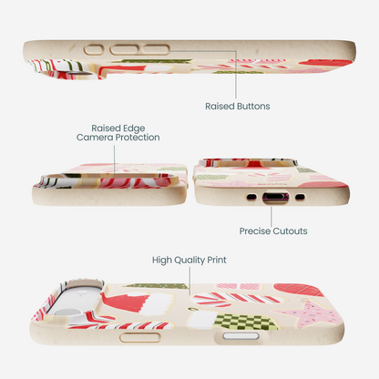 Seashell Festive Cookies iPhone Air Case