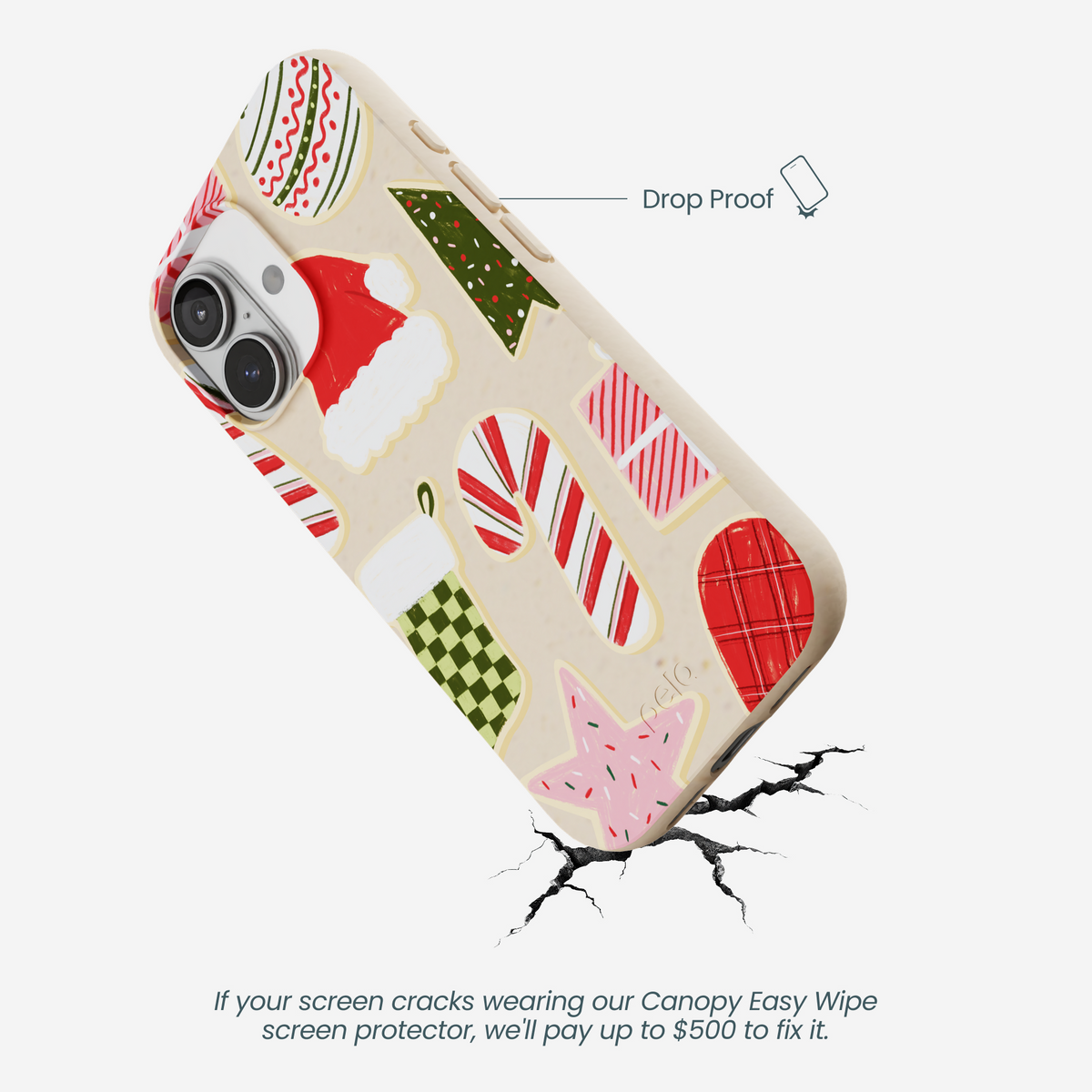Seashell Festive Cookies iPhone 17 Case