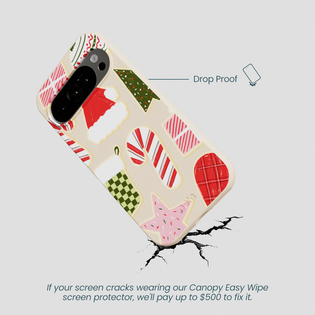 Seashell Festive Cookies Google Pixel 10/10 Pro Case