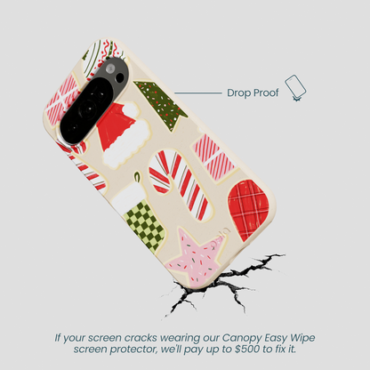 Seashell Festive Cookies Google Pixel 10/10 Pro Case