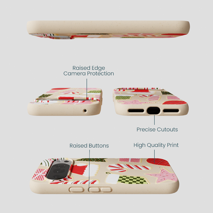 Seashell Festive Cookies Google Pixel 10/10 Pro Case