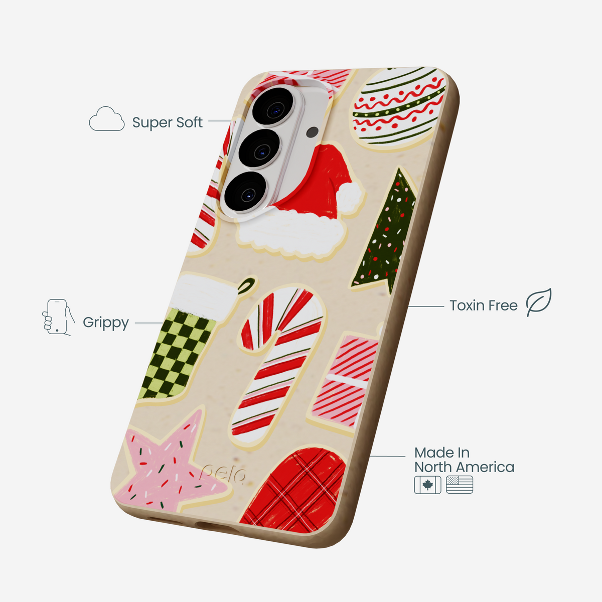 Seashell Festive Cookies Samsung Galaxy S26 Case