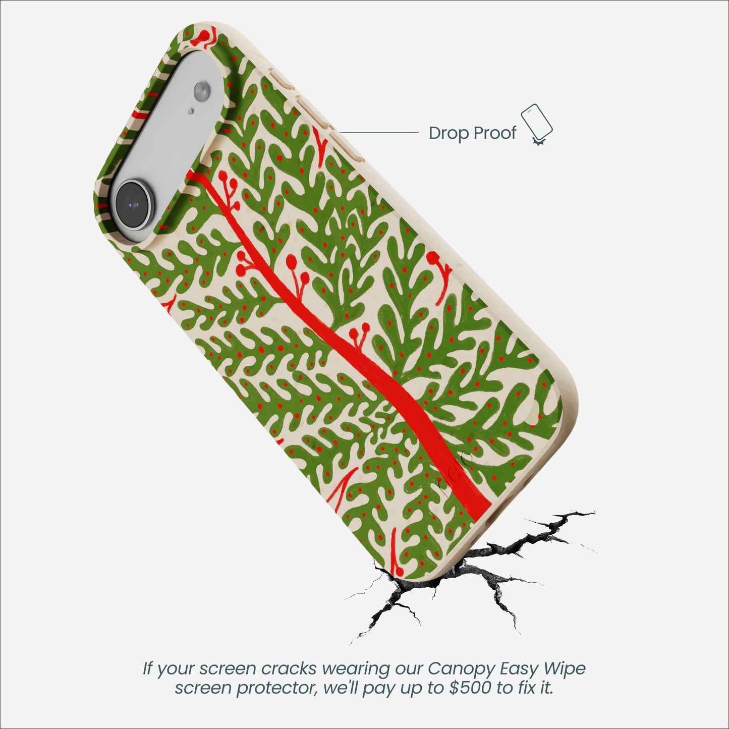 Seashell Festive Foliage iPhone Air Case