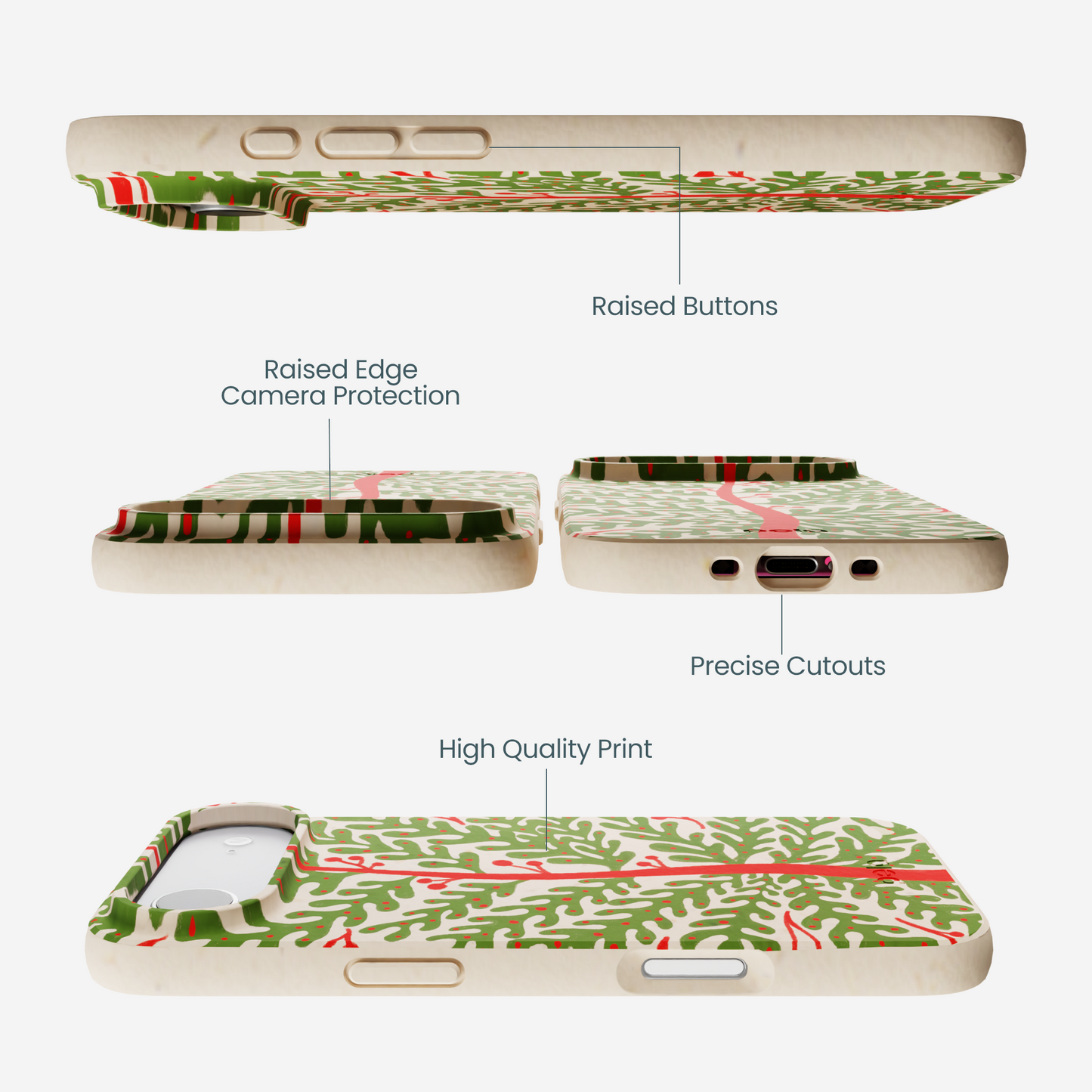 Seashell Festive Foliage iPhone Air Case