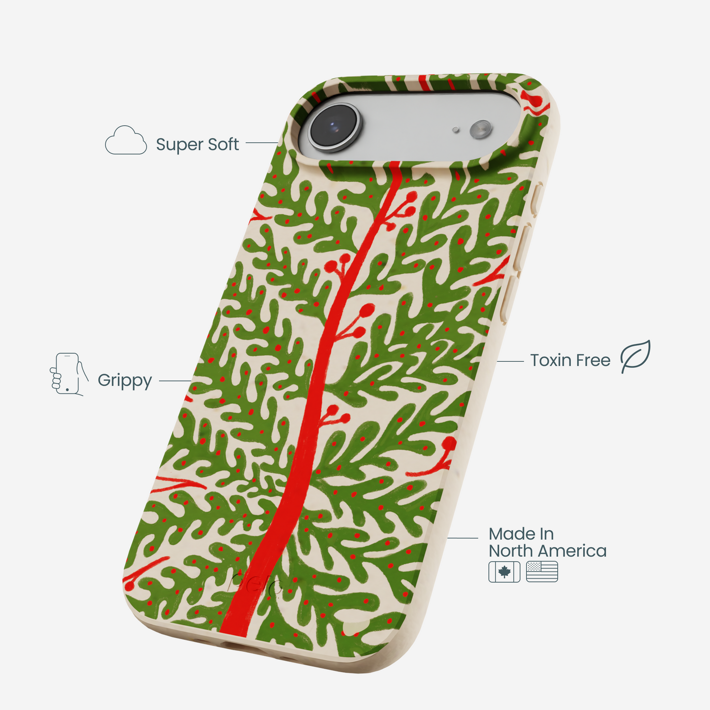 Seashell Festive Foliage iPhone Air Case