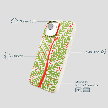 Seashell Festive Foliage iPhone 16e/17e Case