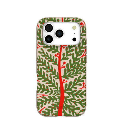 Seashell Festive Foliage iPhone 17 Pro Case