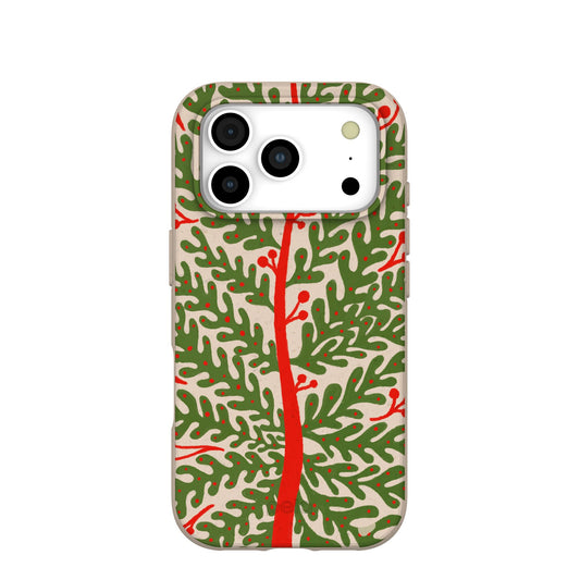 Seashell Festive Foliage iPhone 17 Pro Case