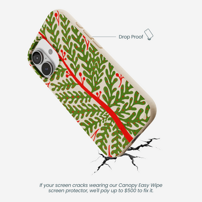 Seashell Festive Foliage iPhone 17 Case