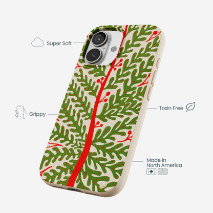 Seashell Festive Foliage iPhone 17 Case