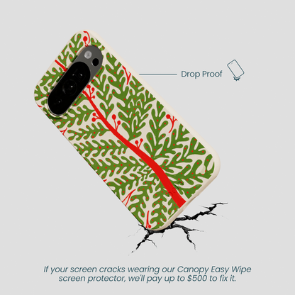 Seashell Festive Foliage Google Pixel 10/10 Pro Case