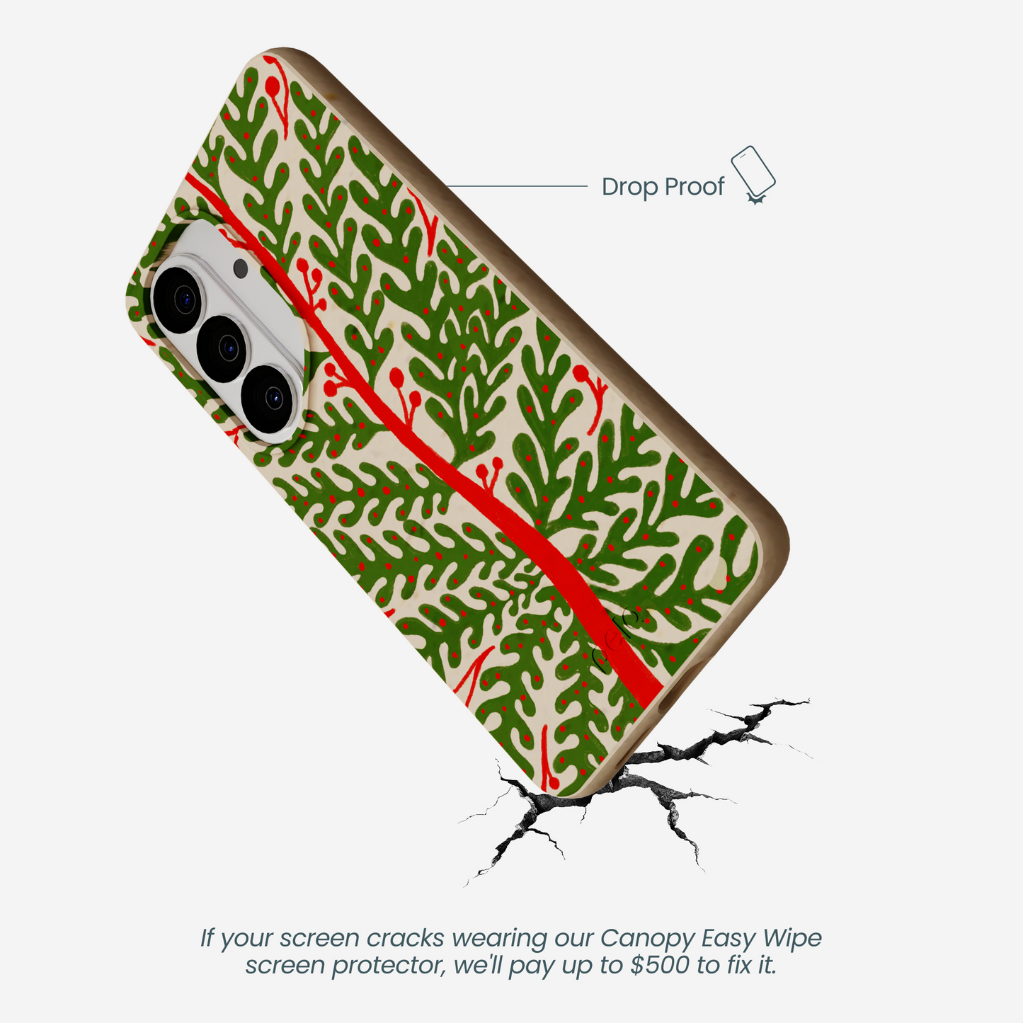 Seashell Festive Foliage Samsung Galaxy S26 Case
