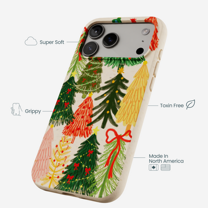 Seashell Festive Trees iPhone 17 Pro Max Case