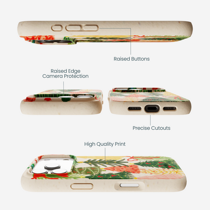 Seashell Festive Trees iPhone 17 Pro Case