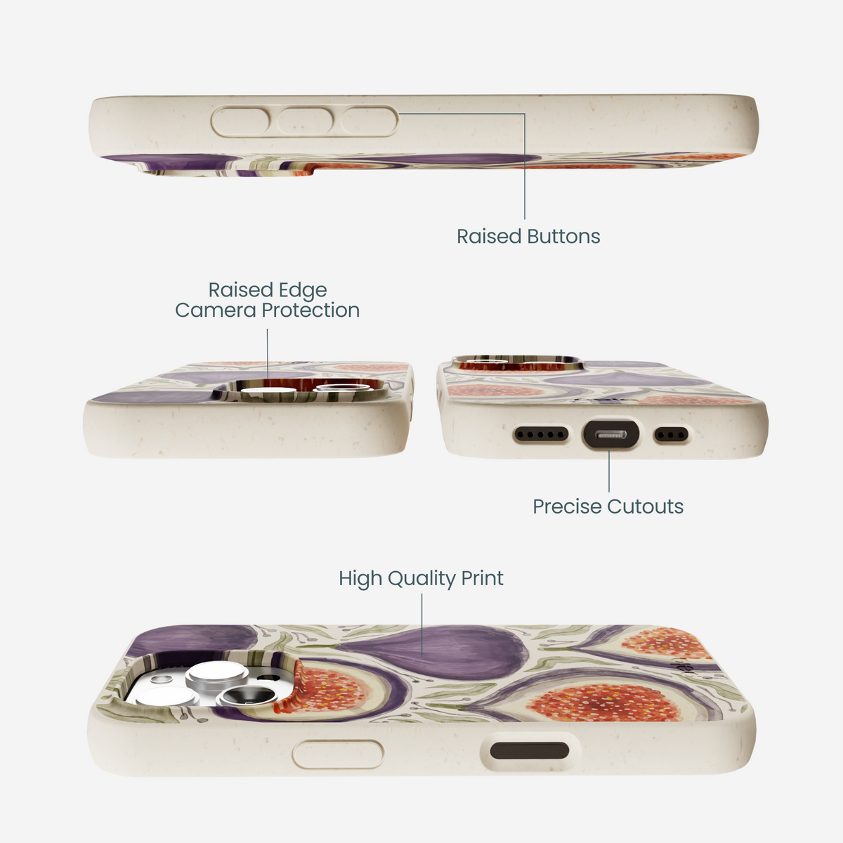 London Fog Fig Season iPhone 16 Pro Max Case