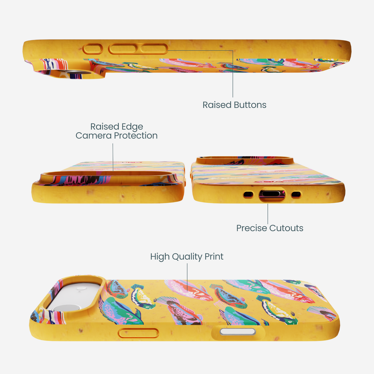 Honey Fish Friends iPhone Air Case