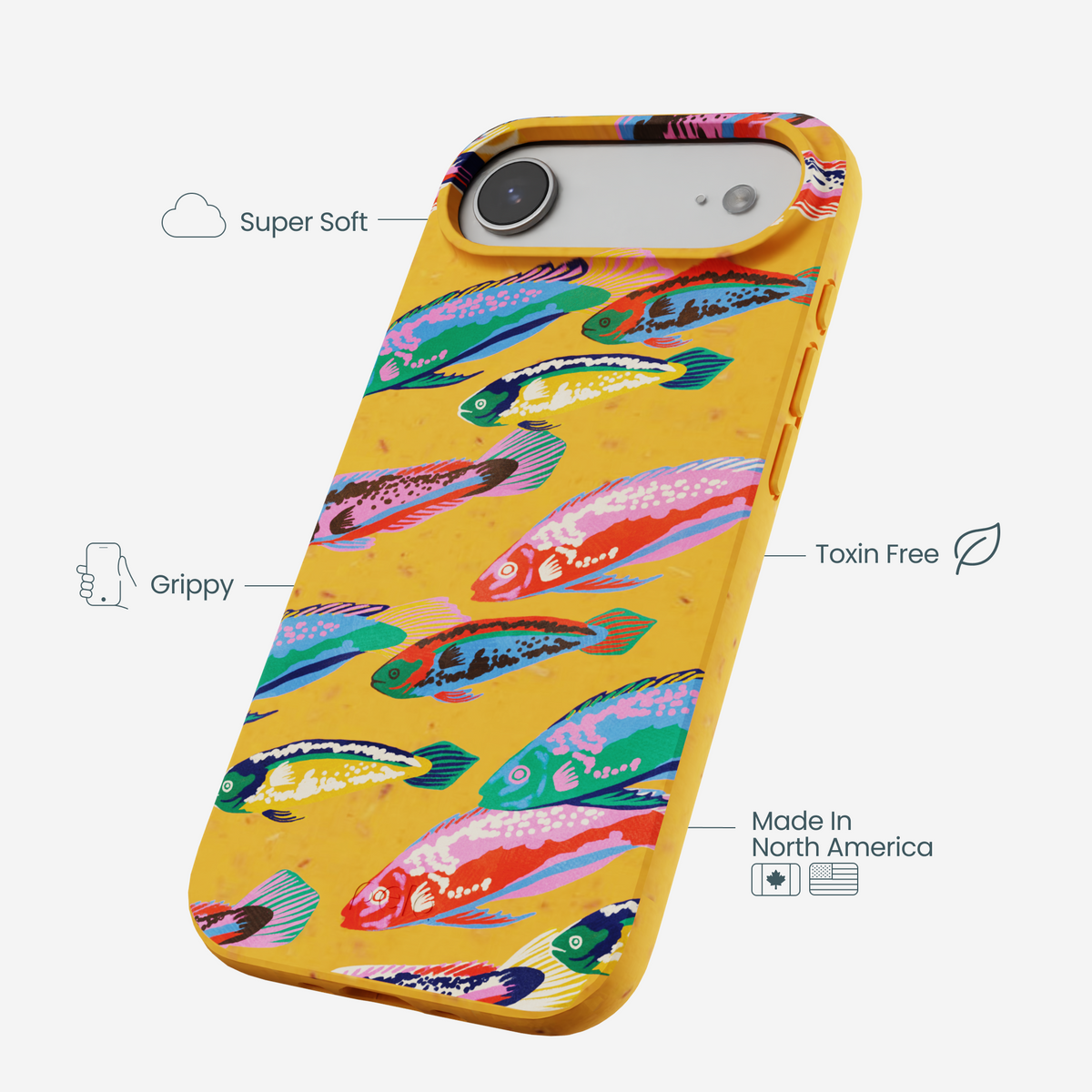 Honey Fish Friends iPhone Air Case