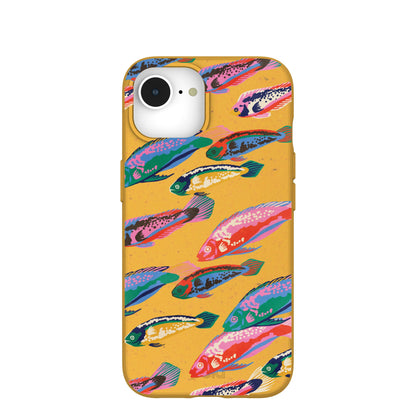 Honey Fish Friends iPhone 16e/17e Case