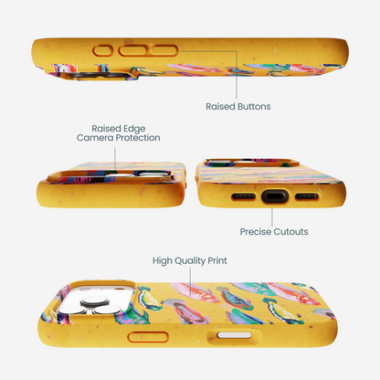 Honey Fish Friends iPhone 17 Pro Case