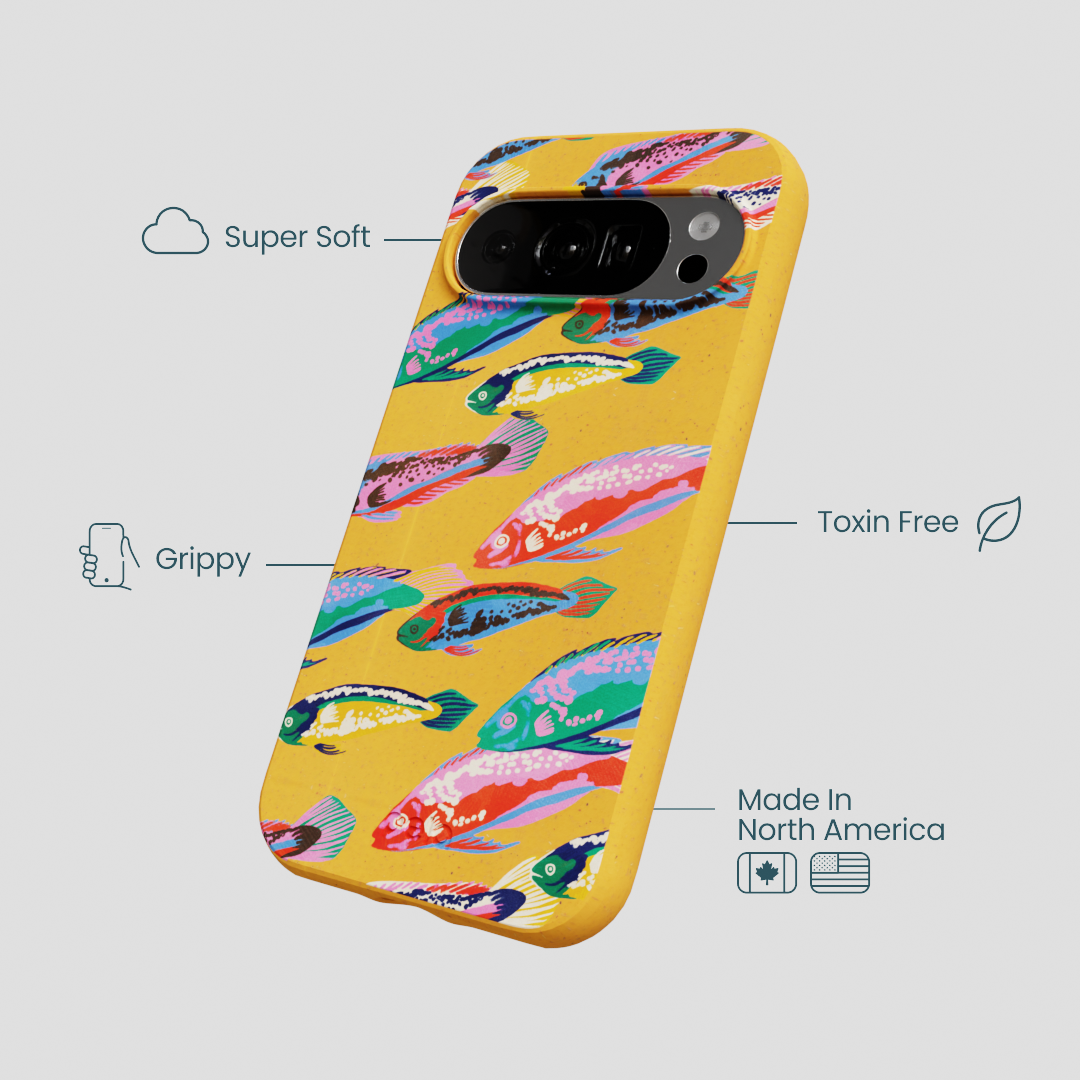 Honey Fish Friends Google Pixel 10/10 Pro Case