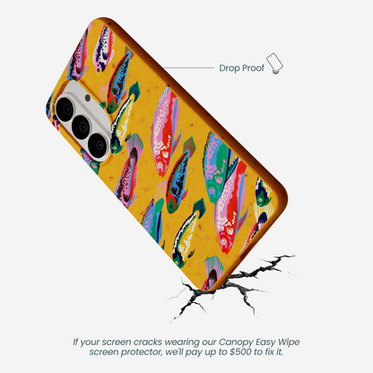 Honey Fish Friends Samsung Galaxy S26 Case
