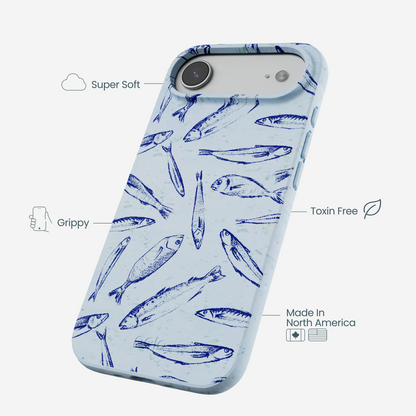 Powder Blue Fishery iPhone Air Case
