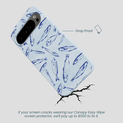 Powder Blue Fishery Google Pixel 10 Pro XL Case