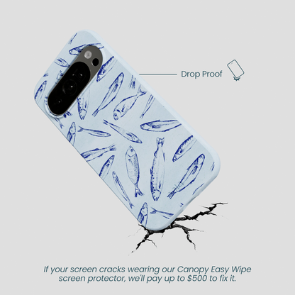 Powder Blue Fishery Google Pixel 10/10 Pro Case