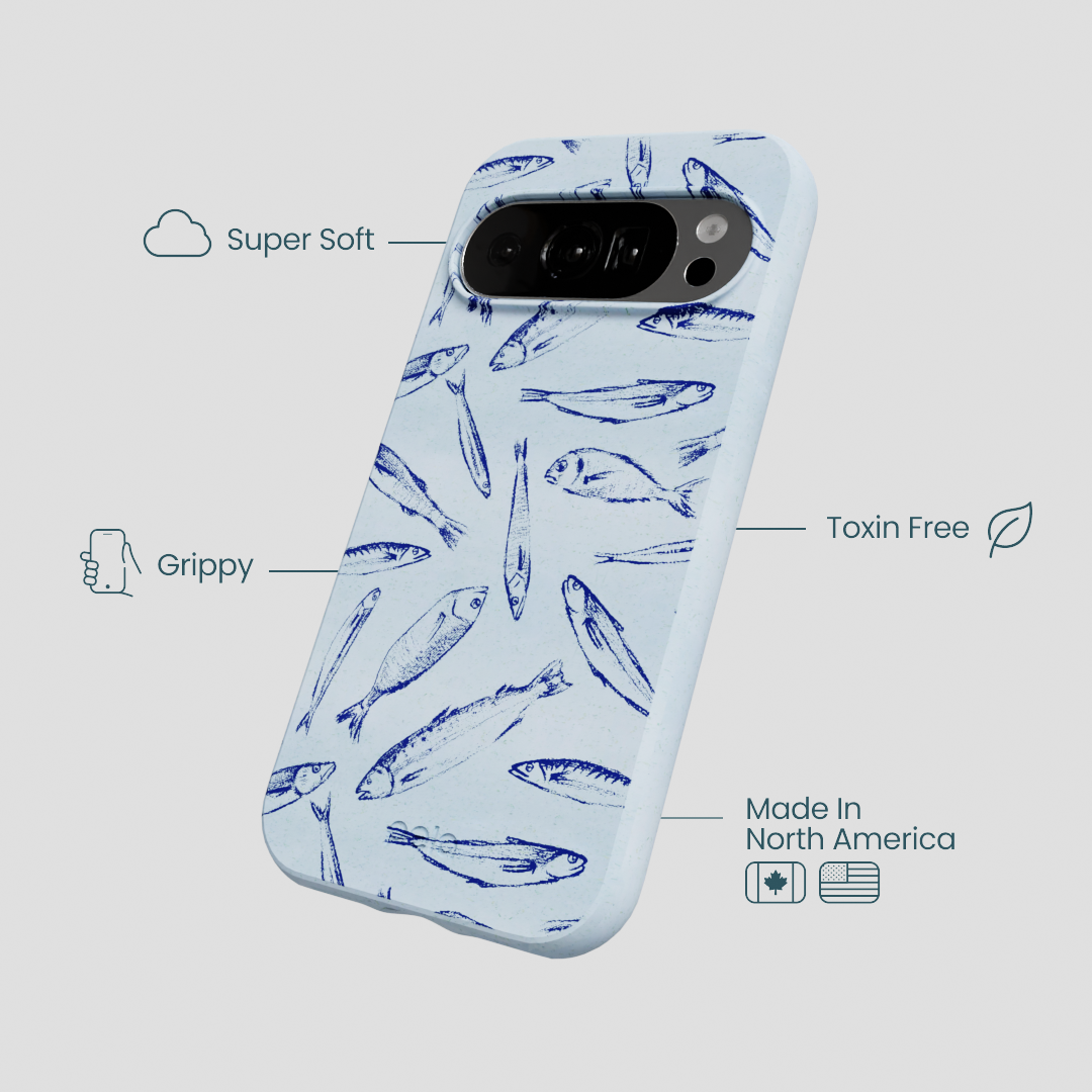 Powder Blue Fishery Google Pixel 10/10 Pro Case