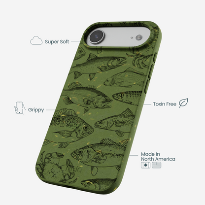 Forest Floor Fishing Lodge iPhone Air Case
