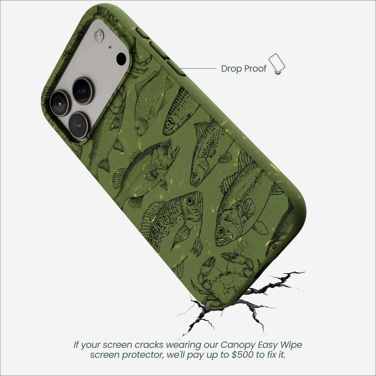 Forest Floor Fishing Lodge iPhone 17 Pro Max Case