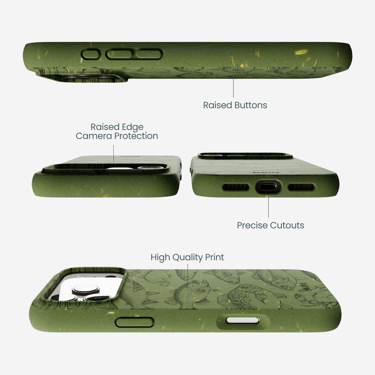 Forest Floor Fishing Lodge iPhone 17 Pro Max Case