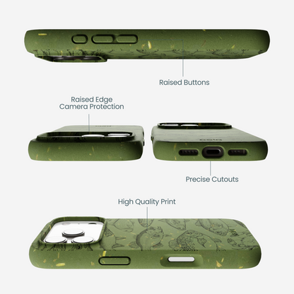 Forest Floor Fishing Lodge iPhone 17 Pro Case