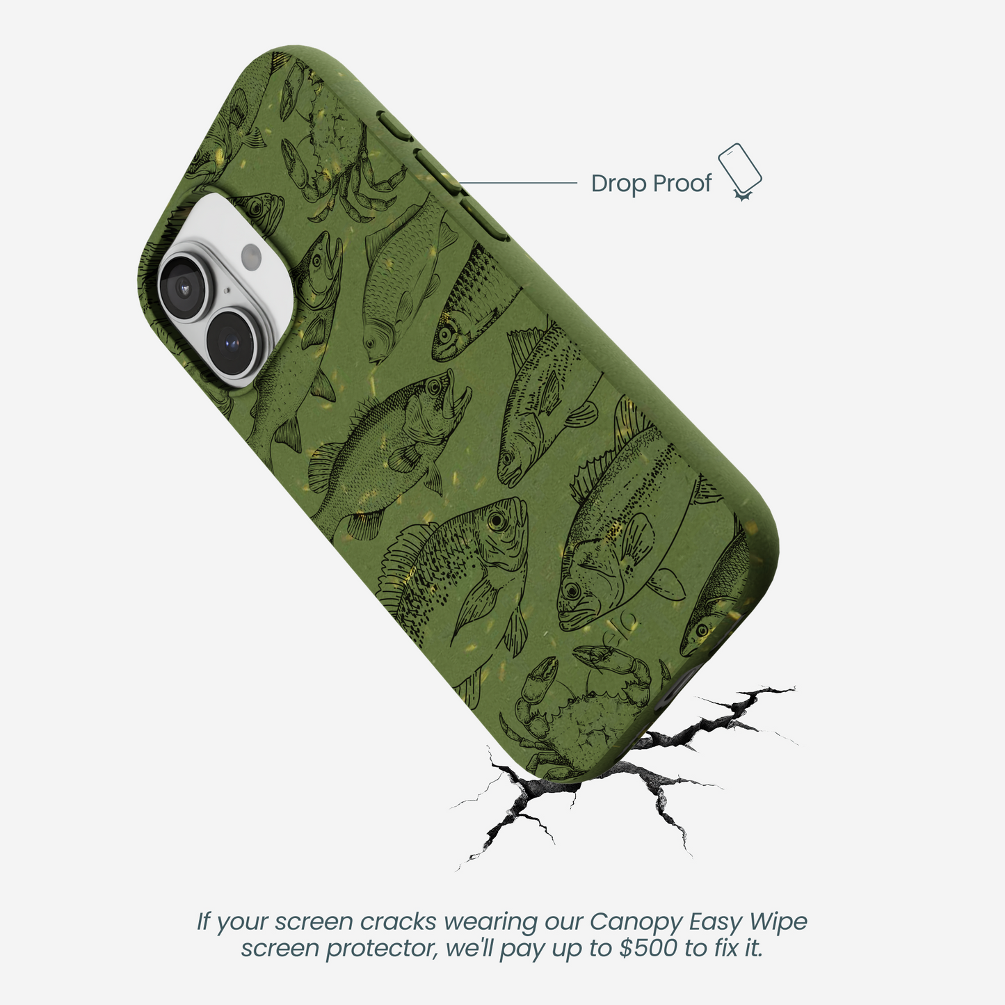 Forest Floor Fishing Lodge iPhone 17 Case