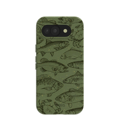 Forest Floor Fishing Lodge Google Pixel 10a Case