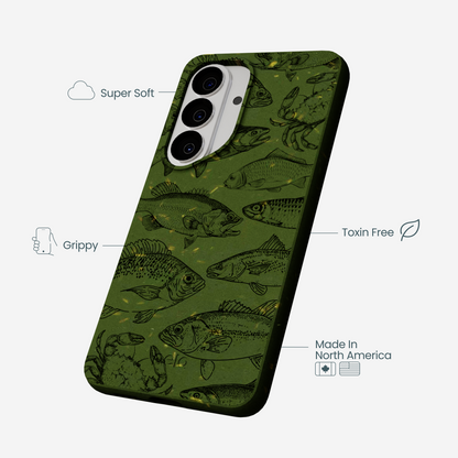 Forest Floor Fishing Lodge Samsung Galaxy S26 Case