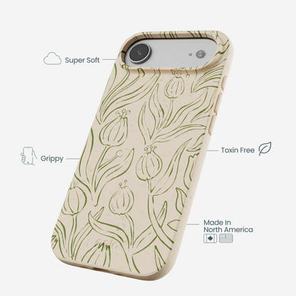 Seashell Floral Flow iPhone Air Case