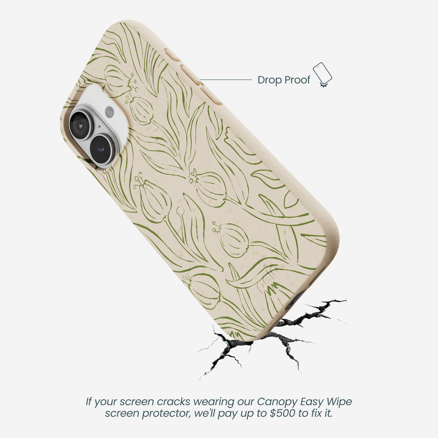 Seashell Floral Flow iPhone 17 Case