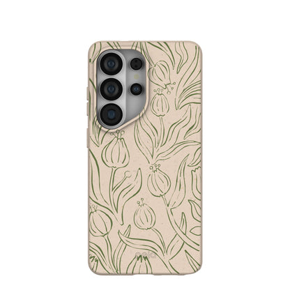 Seashell Floral Flow Samsung Galaxy S26 Ultra Case