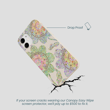 Seashell Floral Mosaic iPhone 12 Mini Case