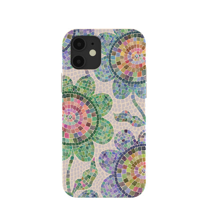 Seashell Floral Mosaic iPhone 12/ iPhone 12 Pro Case