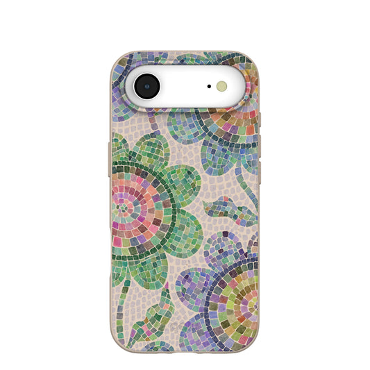 Seashell Floral Mosaic iPhone Air Case