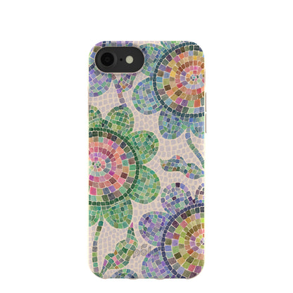 Seashell Floral Mosaic iPhone 6/6s/7/8/SE Case