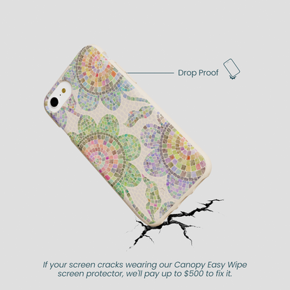 Seashell Floral Mosaic iPhone 6/6s/7/8/SE Case