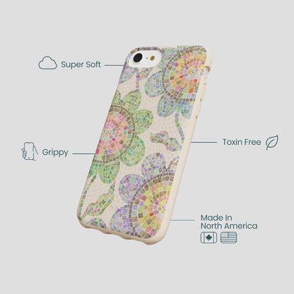Seashell Floral Mosaic iPhone 6/6s/7/8/SE Case